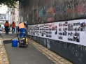 Nantes , installation avec la Base d'Appui Entre-deux